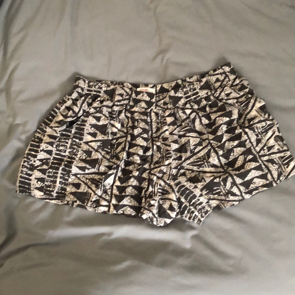 Tribal print shorts